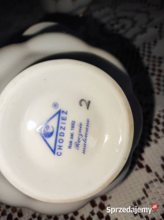 bulionówka porcelanowa Chodzieź Iwona złota róża świętokrzyskie Kielce sprzedam