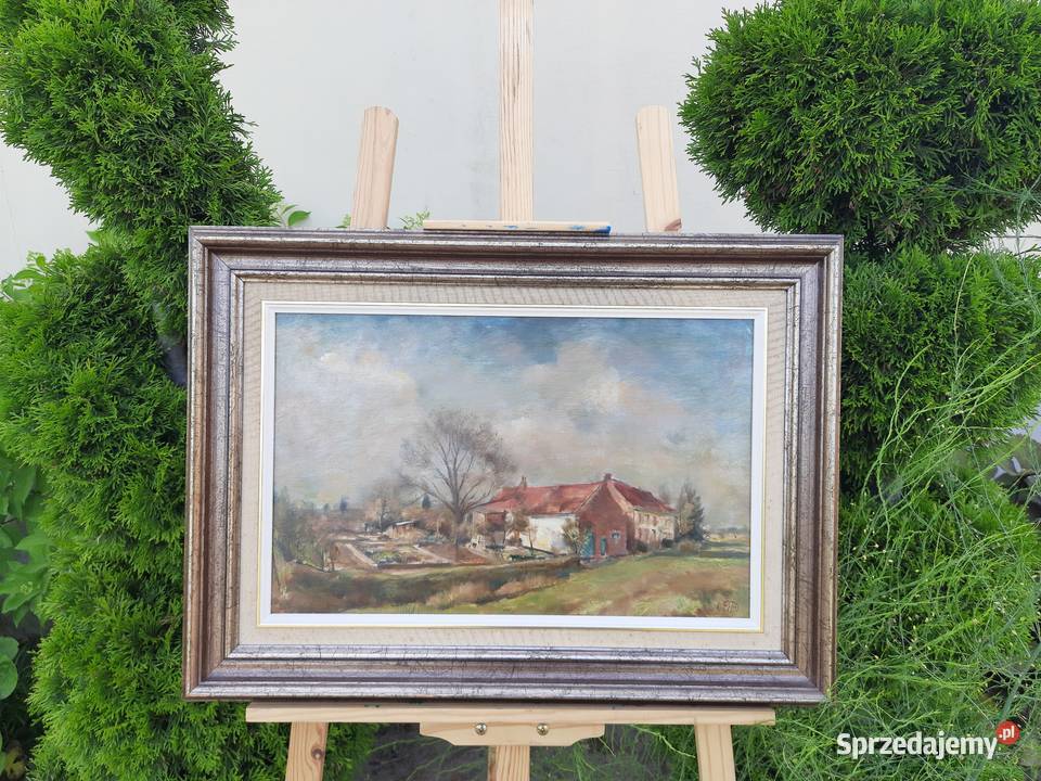 obraz sygnowany Mielnica Duża