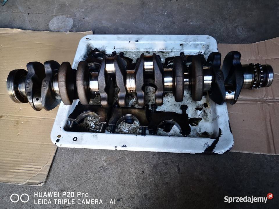 Wał korbowy BMW E60 535D 7792330 30Diesel 200Kw wielkopolskie Kościan