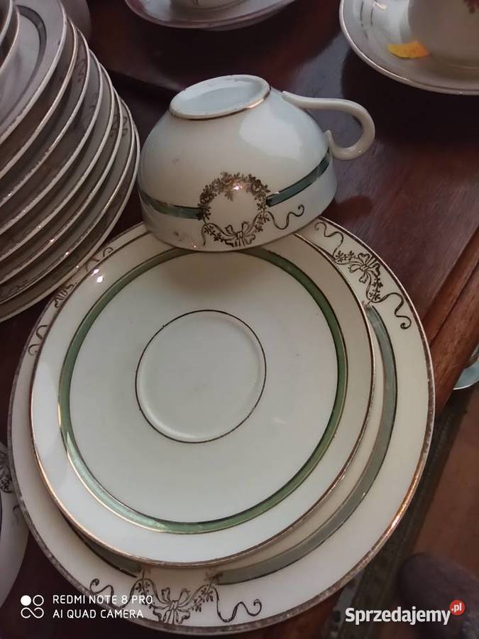 filiżanka i talerzyk syg Ct Altwasser Silesia i Gdańsk