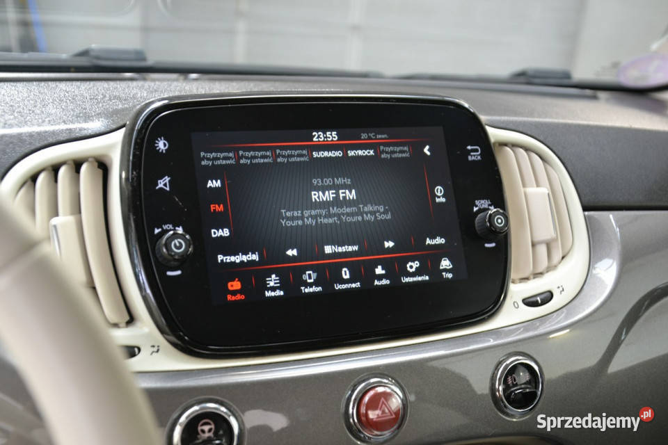 Fiat 500 10 benzyna hybryda 70 nawigacja 100634km Kęty