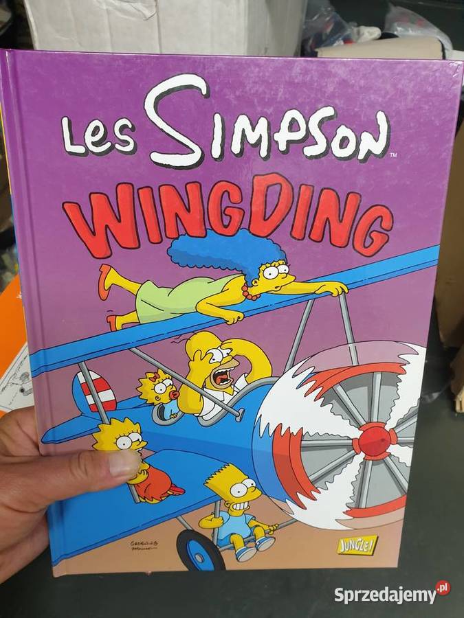 Les Simpsons Wingding komiks w języku francuskim humor i satyra Gdynia