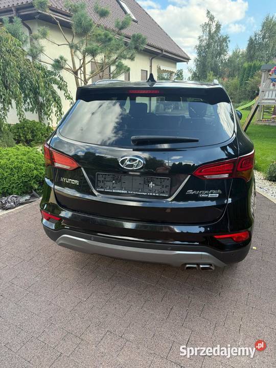 Hyundai Santa Fe III 22 2017 blue Premium 4x4 diesel Konin