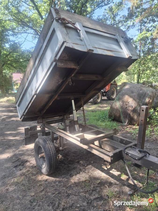 Przyczepa minitraktorek wywrotka 3stronny kiper Krosno Odrzańskie