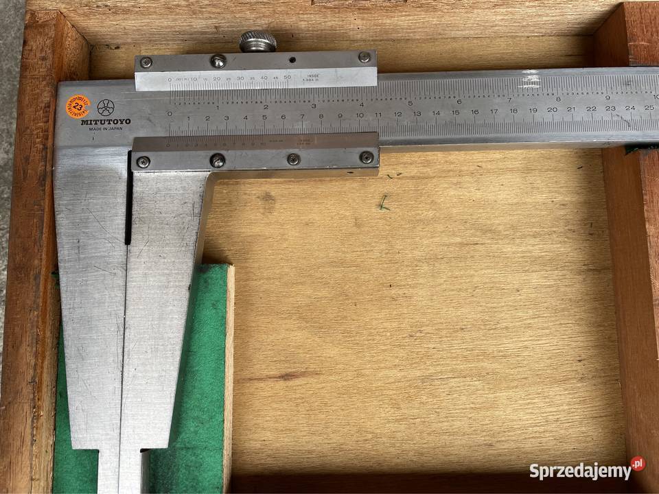 Suwmiarka noniuszowa MITUTOYO 2000 mm Czarnożyły