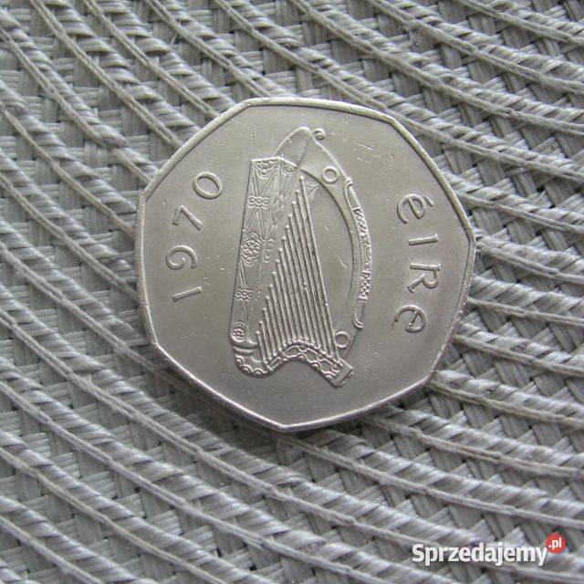 Irlandia 50 Pensów 1970r Kalisz