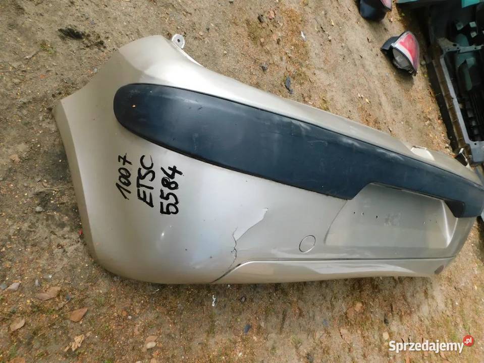 peugeot 1007 zderzak kolor ETSC 5584 WYSYŁKA Żory