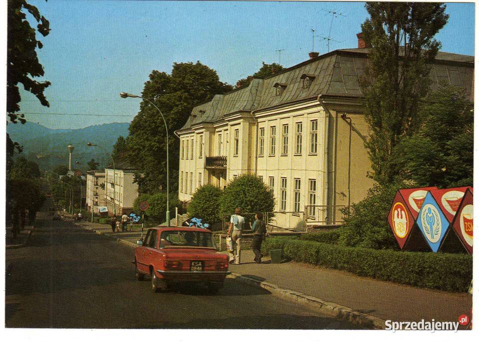 SANOK ULICA ADAMA MICKIEWICZA Z PRAWEJ DOM