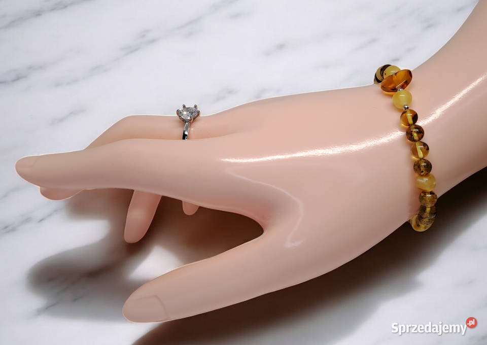 Bransoletka z bursztynu bursztyn bałtycki mazowieckie Warszawa sprzedam