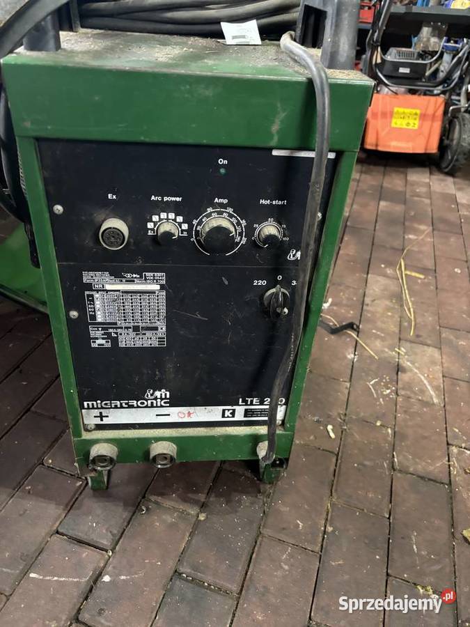 Spawarka migatronic LTE 200 elektroda Kłobuck