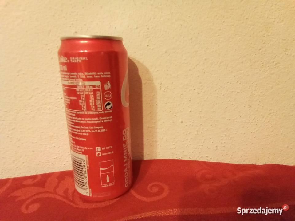 Pusta puszka coca cola avengers Iron man