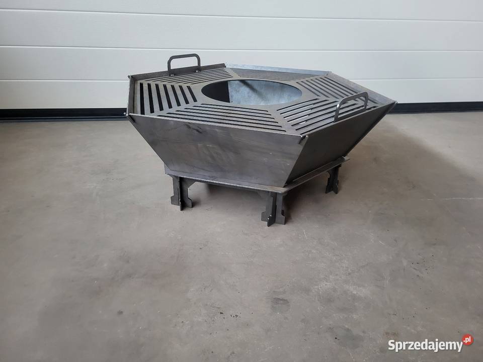 Grill palenisko ogrodowe 76 ruszt blacha 3mm Paleniska