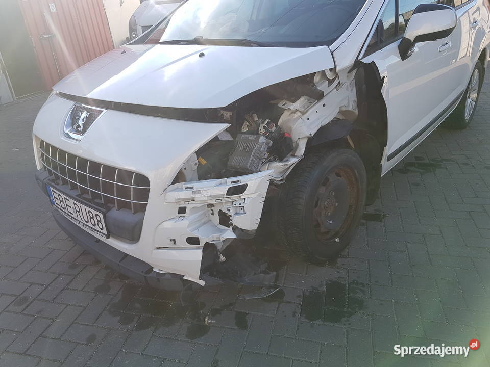 PEUGEOT 3008 2011 16 HDI USZKODZONY wspomaganie kierownicy Turkowice