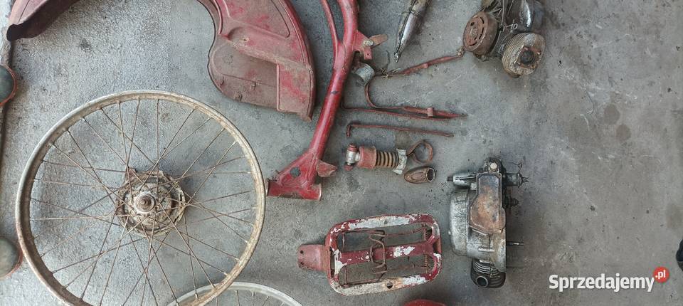 Simson SR2 Motorower 1961 w częściach Simson Stare Hołowczyce