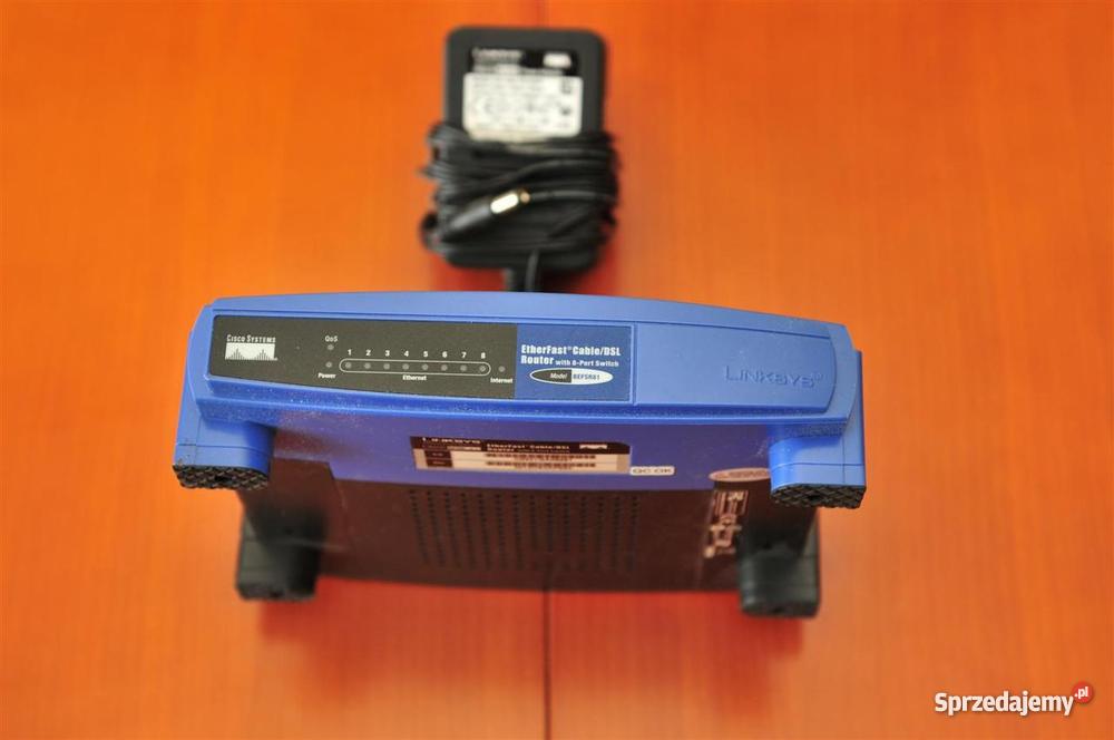 Linksys EtherFast CableDSL Router With 8Port Sw Internet i komunikacja sprzedam