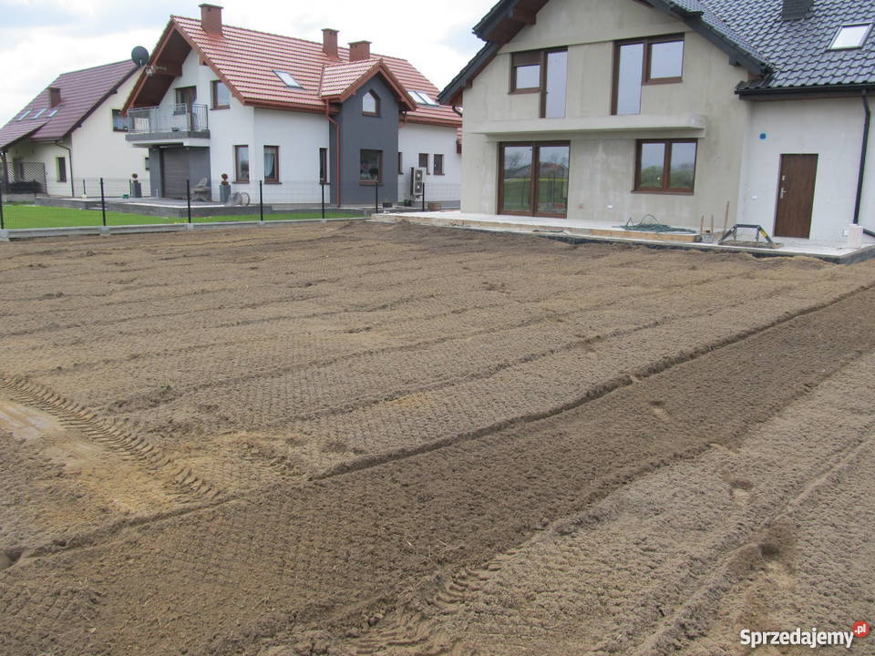 Usługi mini traktorem trawniki glebogryzarka Pozostałe usługi Pszczyna