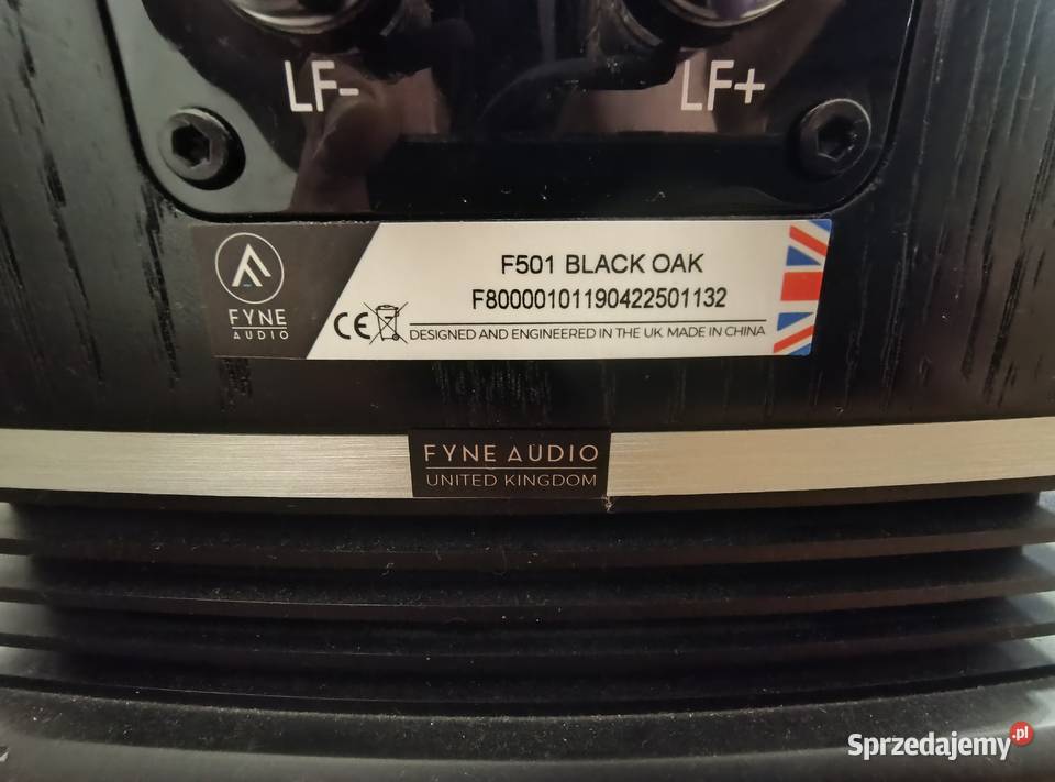 Głośniki kolumny podłogowe Fyne Audio F 501