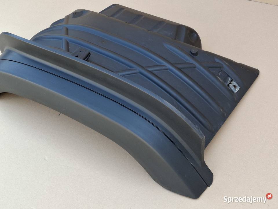 SCANIA R S BŁOTNIK PRZEDNI LEWY NADKOLE LISTWA Bieleń