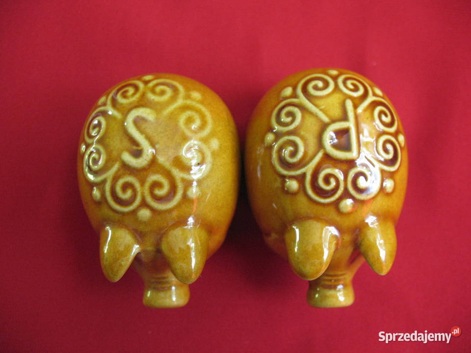 Sól i pieprz Świnki Solniczka i pieprzniczka Siedlce sprzedam