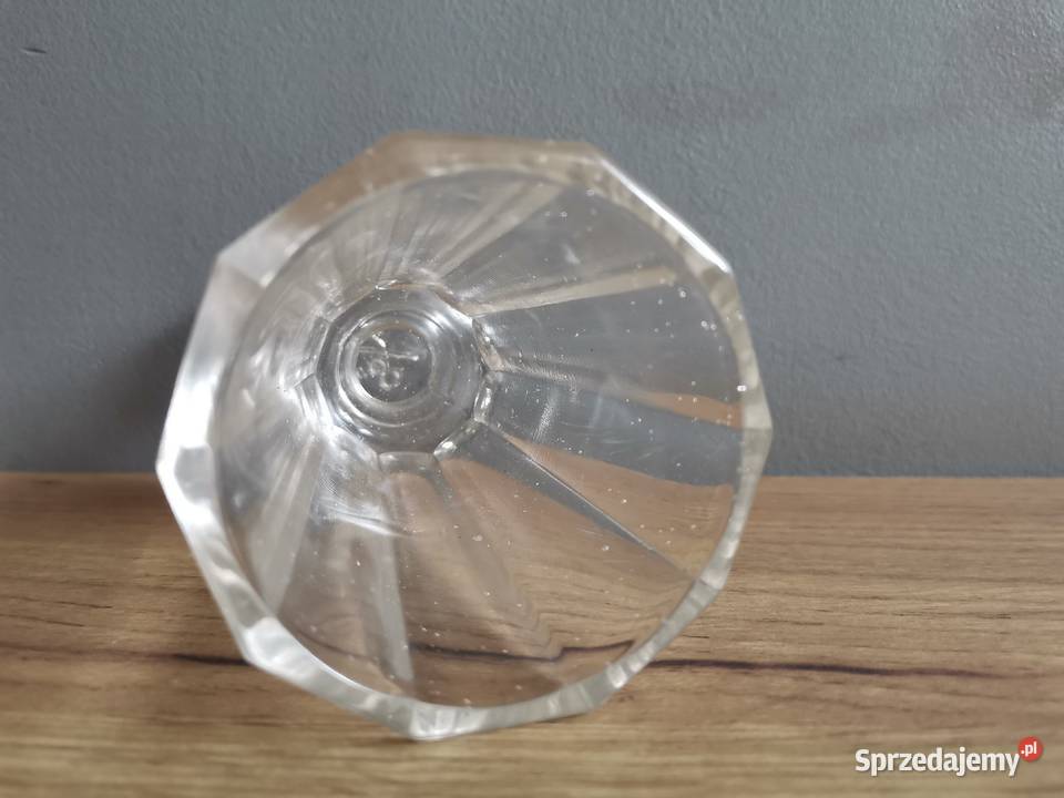 Stary duży przedwojenny kielich kieliszek Katowice