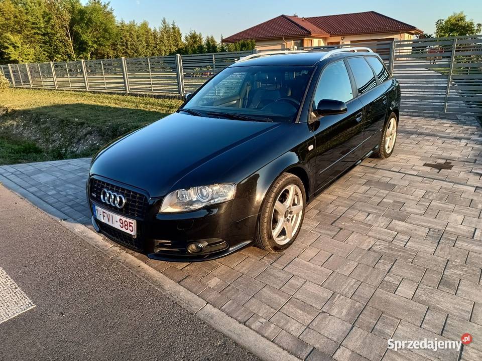 Audi A4 B7 SLine 20 TDI 140 piękna sztuka Xenon nieuszkodzony Zamość sprzedam