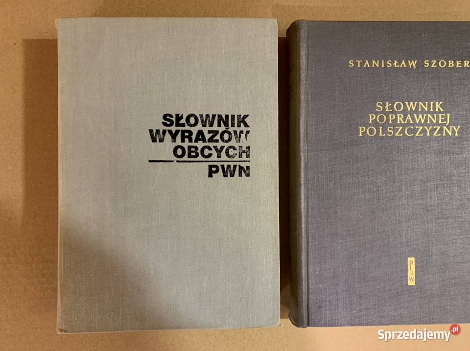 Zestaw książek Słownik wyr obcych Poprawnej pol Stalowa Wola