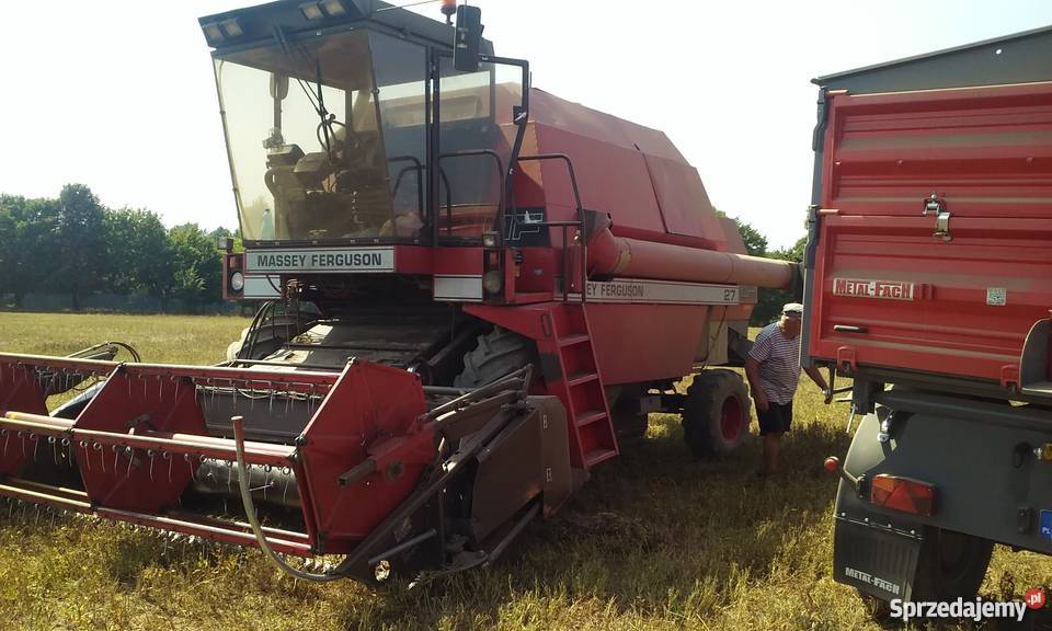 Massey ferguson 27 ZAMIANA Kombajny Resko sprzedam
