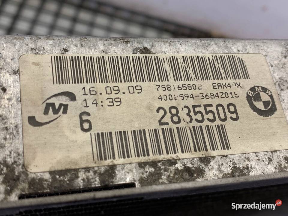 CHŁODNICA WODY BMW E91 20 143 0412 RADIATOR podkarpackie