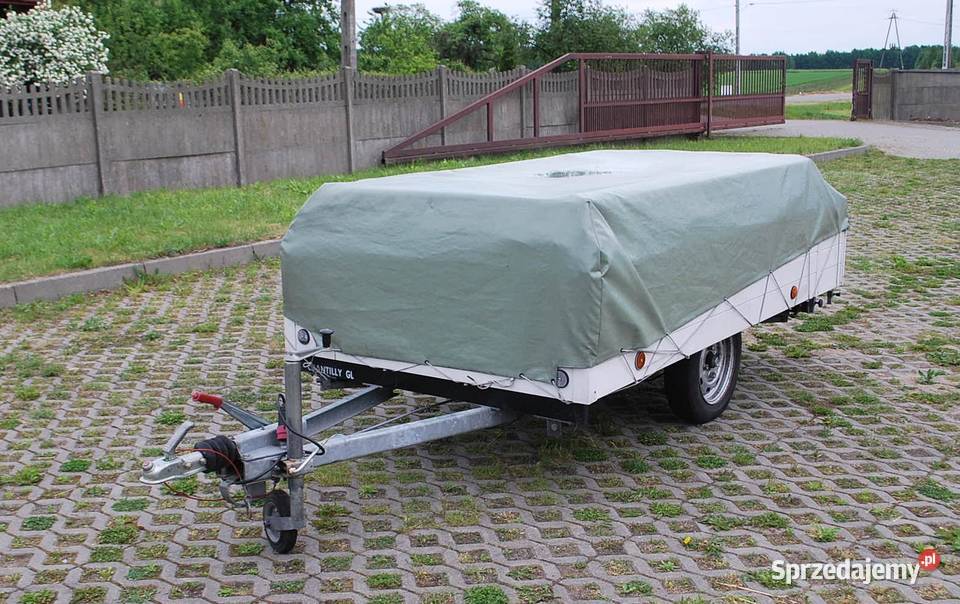 TRIGANO ŚLICZNA przyczepa lekka namiotowa 1999 mazowieckie Grzebowilk