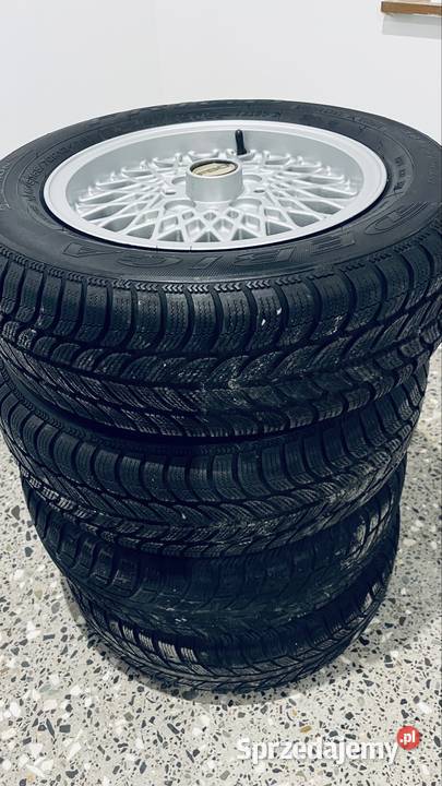 Felgi aluminiowe z oponami FSO polonez duzy fat Motoryzacja sprzedam