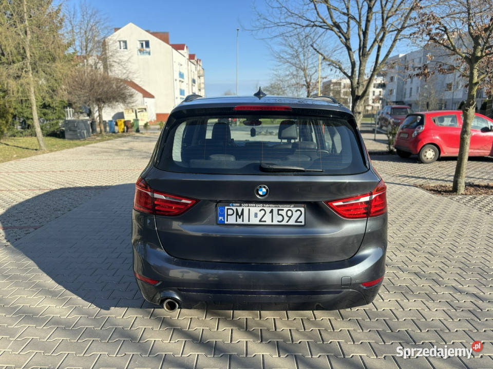 BMW 216 Gran Tourer 7os F46 relingi dachowe wielkopolskie Poznań
