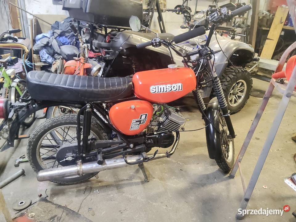 Simson S51 1983 r Rok produkcji 1983 Duszniki