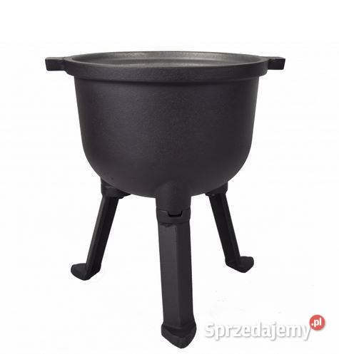 219 Kociołek żeliwny 10 litrów Zabrze