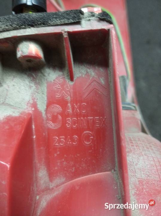 Peugeot 607 lampa prawy tył osobowe Swarzędz