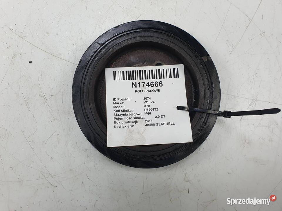 KOŁO PASOWE VOLVO V70 31258122 Lipno sprzedam