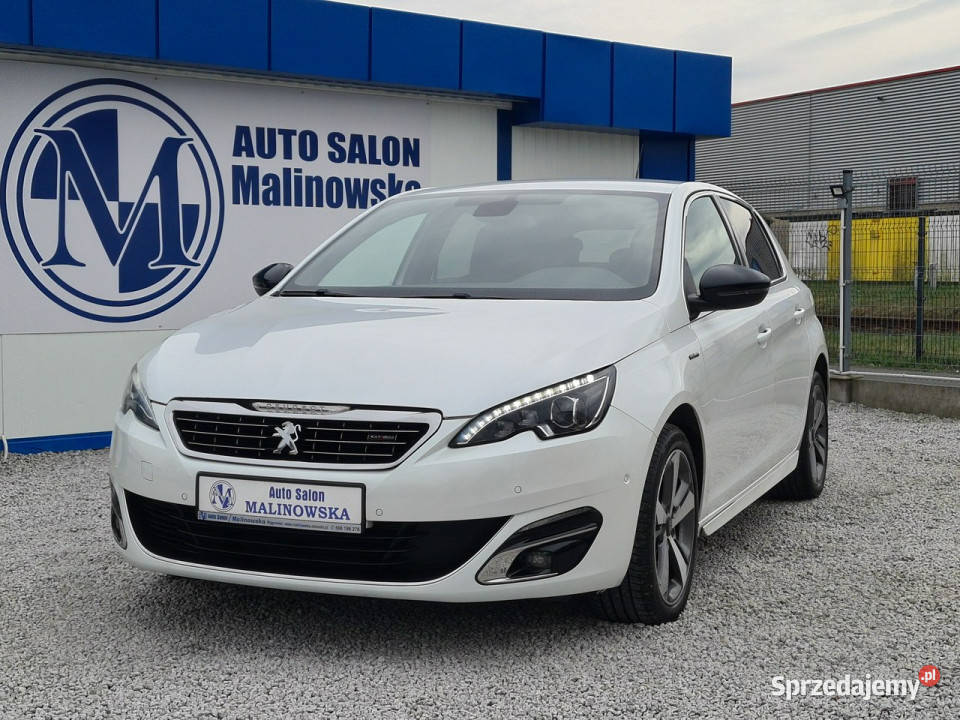 Peugeot 308 GTLine Navi 2xPDC Full Led Półskóry Samochody osobowe