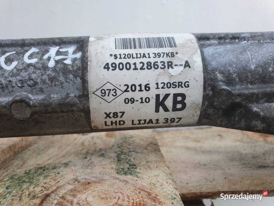 Renault Clio IV MAGLOWNICA przekładnia lubelskie Rudka