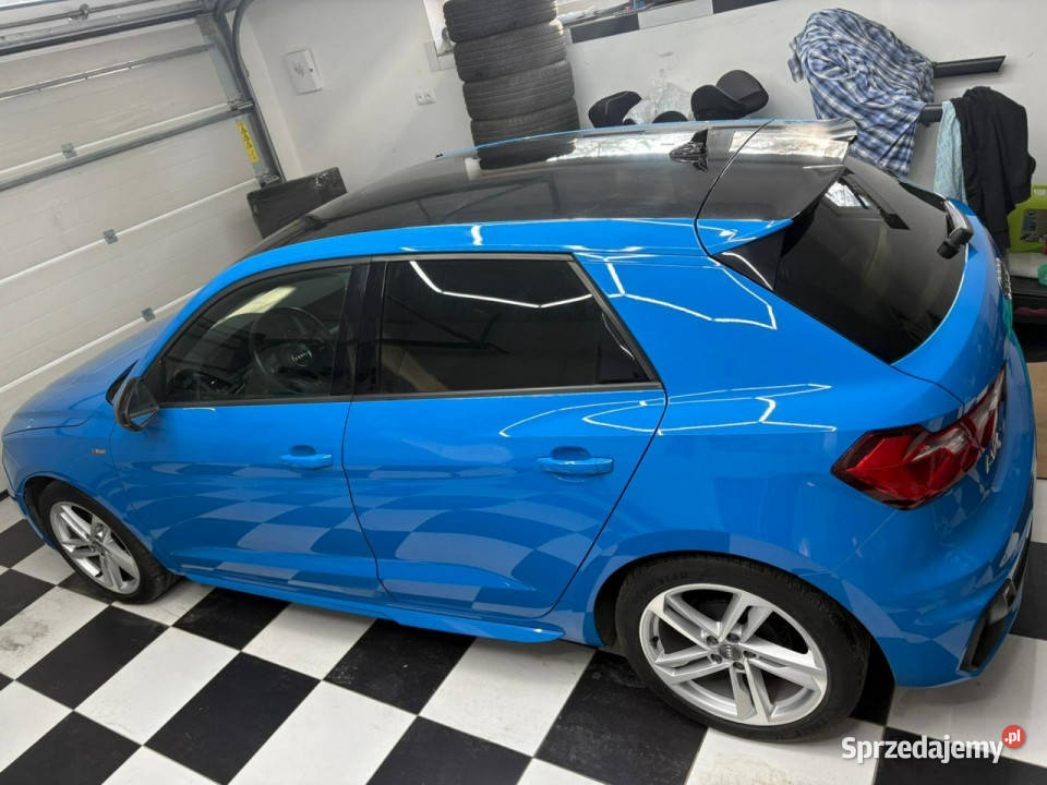 Audi A1 Sportback Pakiet S1 Czarny Dach nieuszkodzony Karczew