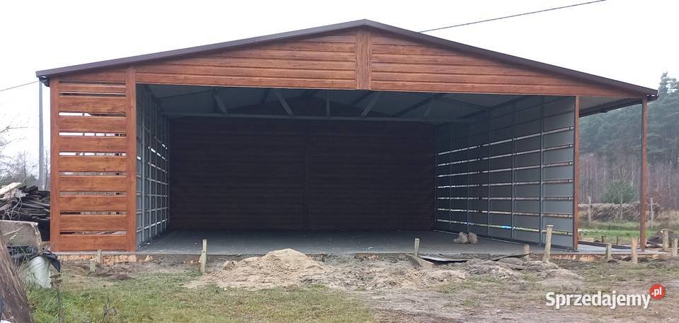 Wiata garażowa 6x6 Wiata blaszana Wieluń sprzedam