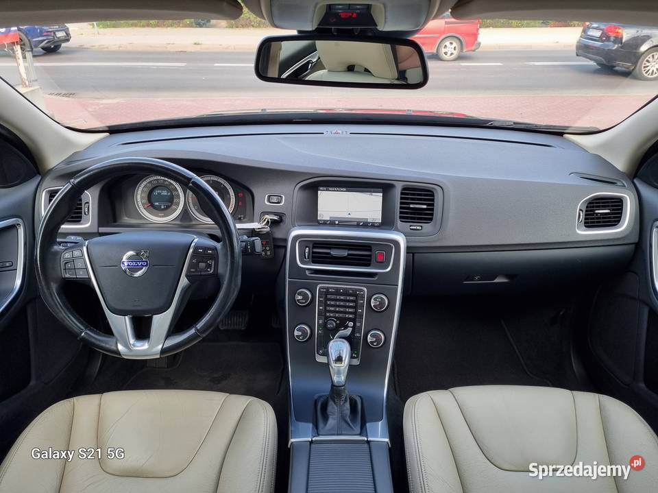 Volvo S60 16 HDI 116 jasne skóry nawigacja kurtyny powietrzne S60 mazowieckie Płońsk