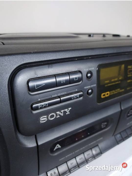 Sony CFD100S boombox radio magnetofon cd Magnetofony Kraków