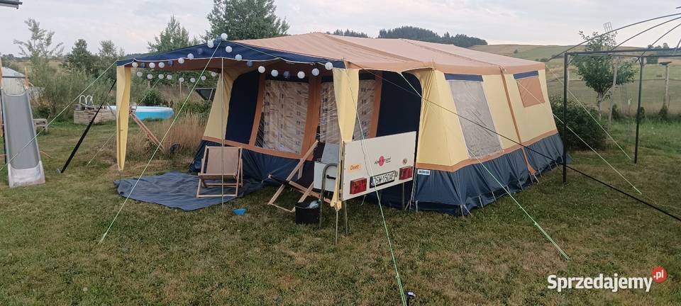 Przyczepa namiotowa Alpen Kreuzer Duet 2000r Jaczków