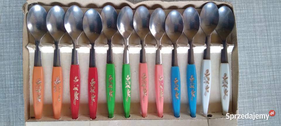 Łyżeczki coctailowe nierdzewne PRL