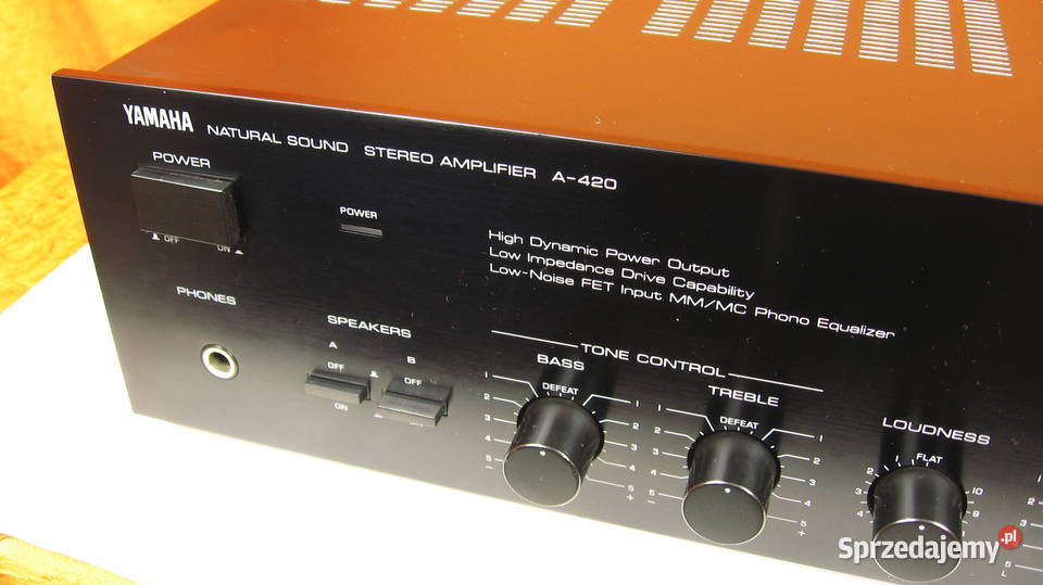 YAMAHA A420 WZMACNIACZ VINTAGE super stan dolnośląskie Świebodzice