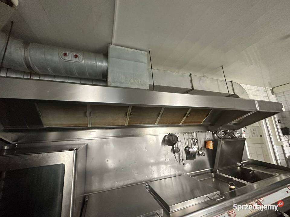 Okapy gastronomiczne kuchenne ze stali Magazynowanie Niedźwiedź