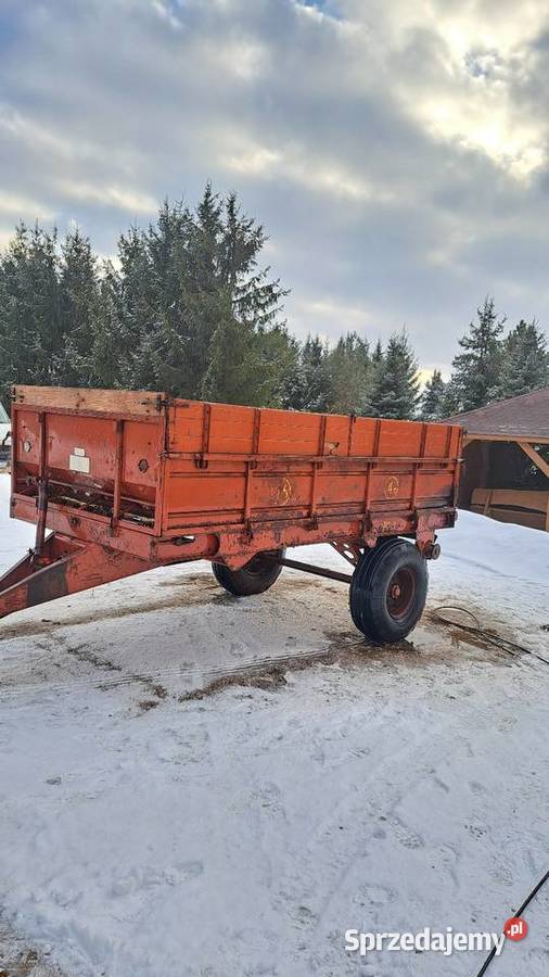 Rozrzutnik obornika 4ton ruski oryginał okazja Nawożenie Parczew