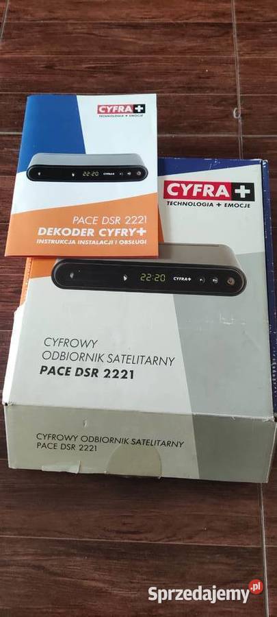 Dekoder Cyfra Cyfrowy odbiornik satelitarny pace Tunery sprzedam