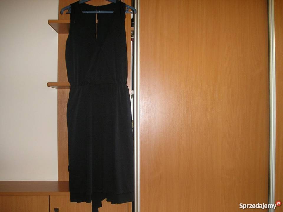 sukienka mgiełka midi mała czarna 36 S L Słupsk sprzedam