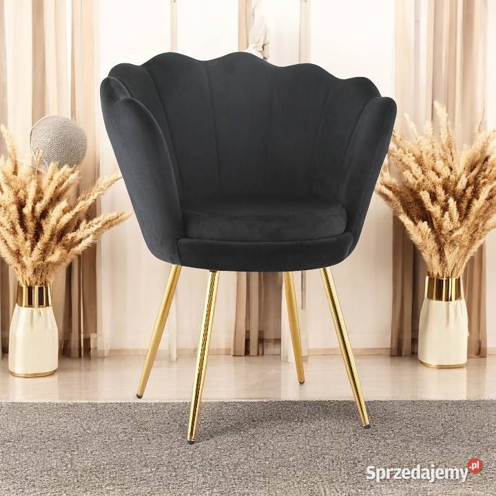 Fotel Shell Czarny Wysyłka 24H Dostawa 0 Tarchały Małe