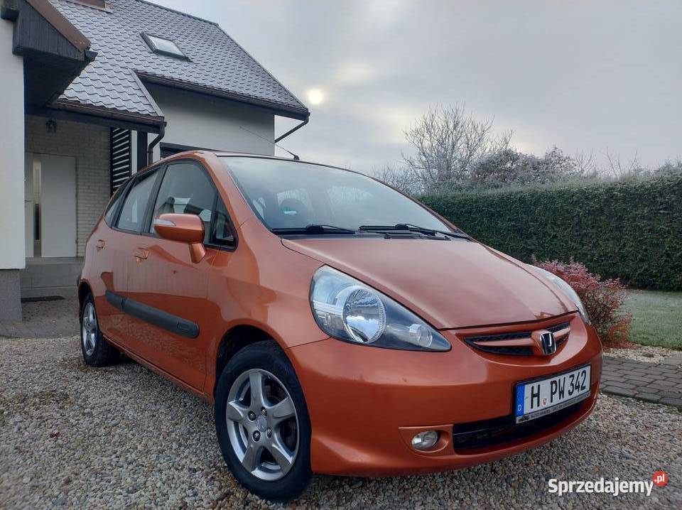 Honda Jazz 13 Automat Klimatronik Opłacony z Grudziądz